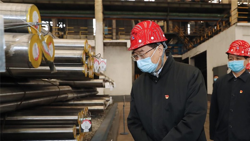 王國生到濟源市部分企業檢查指導疫情防控、復工復產等