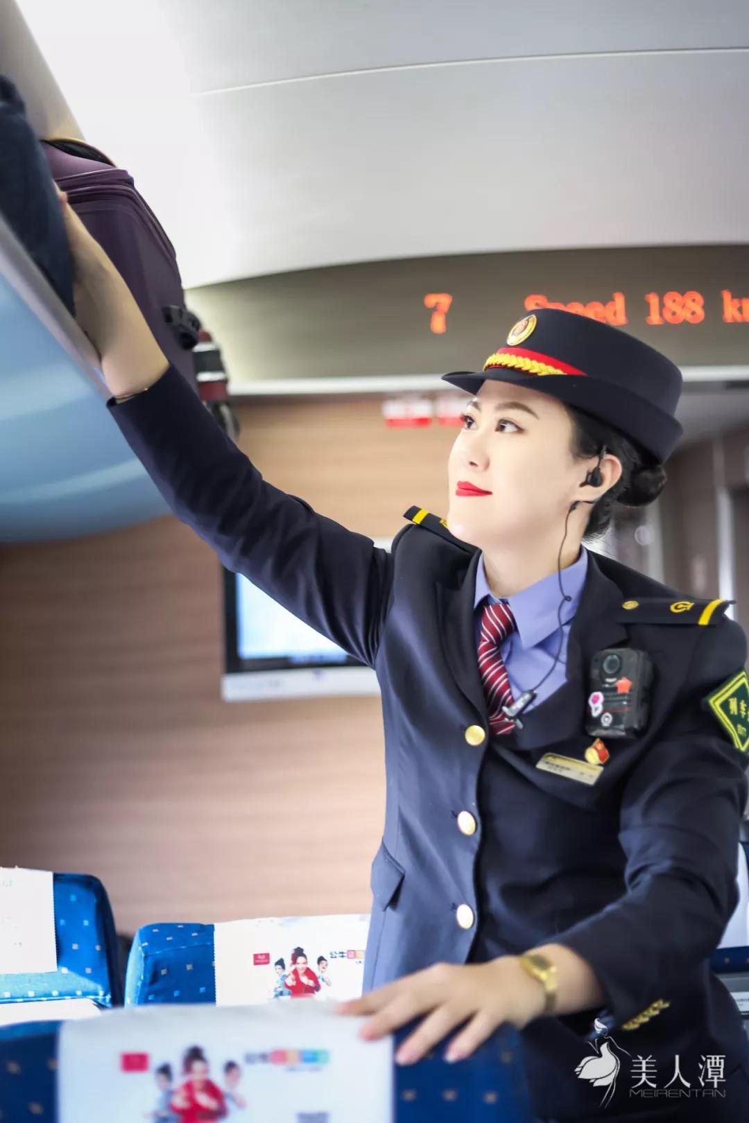 美人潭|職場女神 京焦一組列車長鄭虹：和鐵路一起長大的孩子